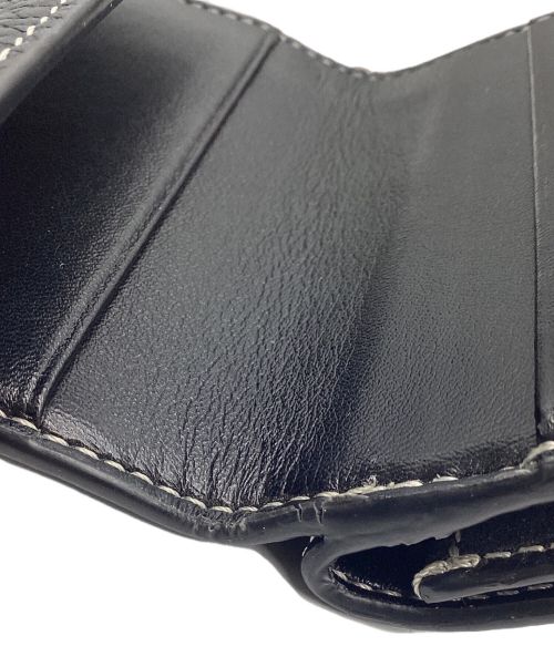 MARNI（マルニ）MARNI (マルニ) 3つ折り財布 ブラックの古着・服飾アイテム