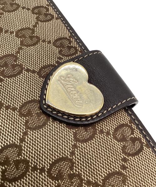 GUCCI（グッチ）GUCCI (グッチ) ラブリーハート　長財布の古着・服飾アイテム