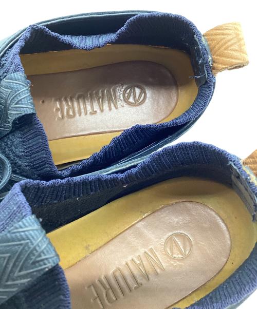 CLARKS（クラークス）CLARKS (クラークス) ATMOS (アトモス) NATURE IV NAVY COMBI サイズ:24.5cmの古着・服飾アイテム