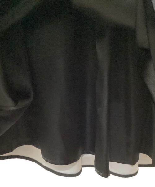 eimy istoire（エイミーイストワール）eimy istoire (エイミーイストワール) タックフレアスカート （BLACK） ブラック サイズ:Sの古着・服飾アイテム