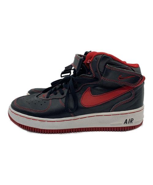 NIKE（ナイキ）NIKE (ナイキ) 00sハイカットスニーカー ブラック×レッド サイズ:28cmの古着・服飾アイテム
