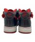 中古・古着 NIKE (ナイキ) 00sハイカットスニーカー ブラック×レッド サイズ:28cm：6000円