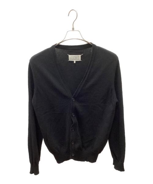 Maison Margiela（メゾンマルジェラ）Maison Margiela (メゾンマルジェラ) エルボーパッチカーディガン ブラック サイズ:Sの古着・服飾アイテム