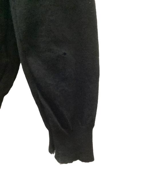 Maison Margiela（メゾンマルジェラ）Maison Margiela (メゾンマルジェラ) エルボーパッチカーディガン ブラック サイズ:Sの古着・服飾アイテム