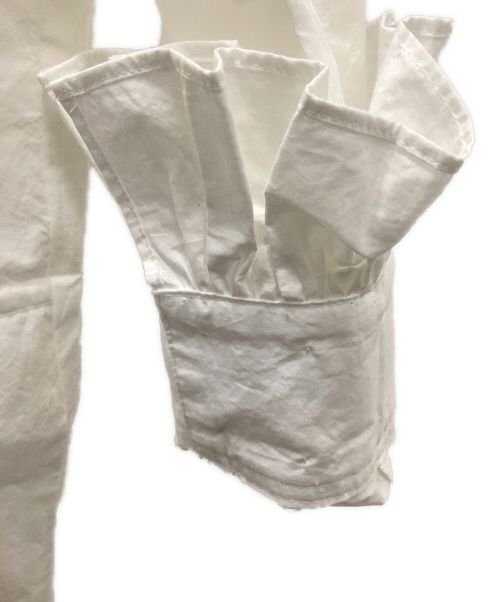 Vivienne Westwood RED LABEL（ヴィヴィアンウエストウッドレッドレーベル）Vivienne Westwood RED LABEL (ヴィヴィアンウエストウッドレッドレーベル) ラブフリルシャツワンピース ホワイト サイズ:Sの古着・服飾アイテム