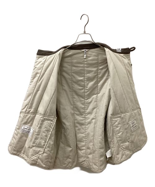 Maison MIHARA YASUHIRO（メゾン ミハラ ヤスヒロ）Maison MIHARA YASUHIRO (メゾン ミハラ ヤスヒロ) キルティングジャケット カーキ サイズ:Ⅿの古着・服飾アイテム