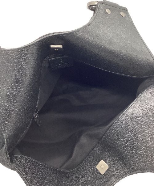 GUCCI（グッチ）GUCCI (グッチ) ショルダーバッグ ブラックの古着・服飾アイテム