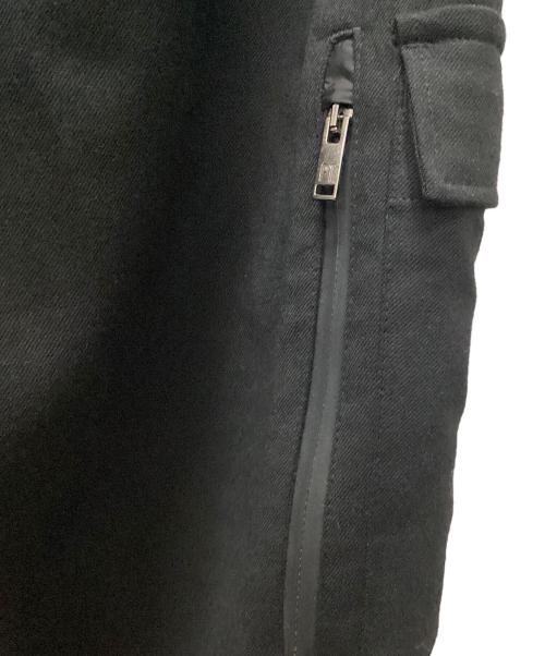 PT TORINO（ピーティートリノ）PT TORINO (ピーティートリノ) LAMDA 高機能ストレッチウール カーゴスラックス ブラック サイズ:48の古着・服飾アイテム