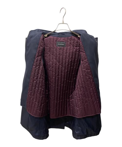 nicole selection（ニコルセレクション）nicole selection (ニコルセレクション) 中綿入りベストライナー付ビジネスコート ダークネイビー サイズ:46の古着・服飾アイテム