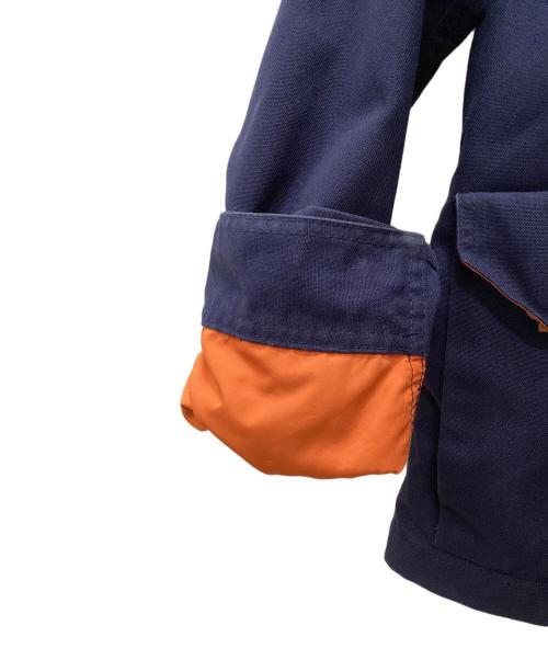 THE NORTHFACE PURPLELABEL（ザ・ノースフェイス パープルレーベル）THE NORTHFACE PURPLELABEL (ザ・ノースフェイス パープルレーベル) THE NORTHFACE PURPLELABEL マウンテンパーカー ネイビー×オレンジ サイズ:Mの古着・服飾アイテム
