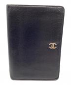 CHANELシャネル）の古着「ココマーク　2つ折り財布」｜ブラック