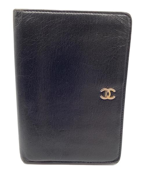 CHANEL（シャネル）CHANEL (シャネル) ココマーク　2つ折り財布 ブラックの古着・服飾アイテム
