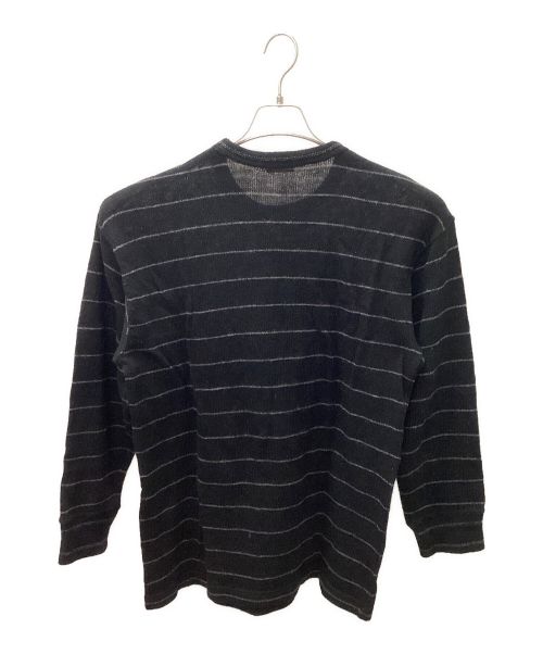 COMME des GARCONS HOMME（コムデギャルソン オム）COMME des GARCONS HOMME (コムデギャルソン オム) 90sアーカイブニット ブラック×グレー サイズ:FREEの古着・服飾アイテム