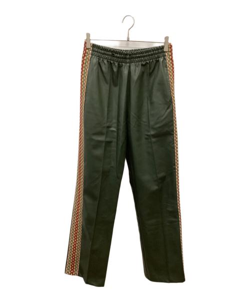 Toironier（トワロニエ）Toironier (トワロニエ) Synthetic Leather Side Line Truck オリーブ サイズ:FREEの古着・服飾アイテム