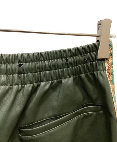 Toironier（トワロニエ）Toironier (トワロニエ) Synthetic Leather Side Line Truck オリーブ サイズ:FREEの古着・服飾アイテム