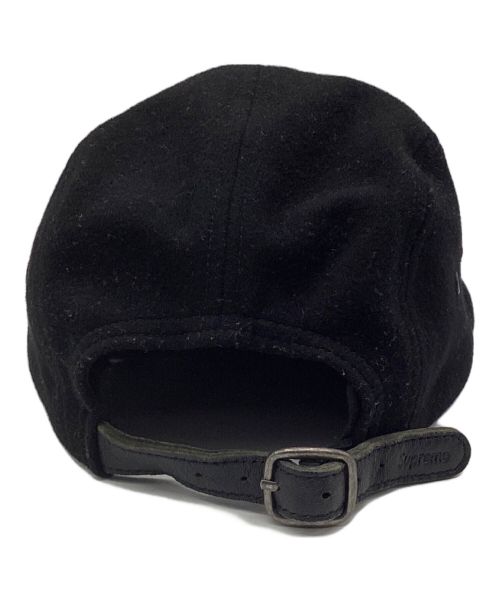 SUPREME（シュプリーム）SUPREME (シュプリーム) LORO PIANA (ロロピアーナ) 17FW Wool Camp Cap ブラックの古着・服飾アイテム