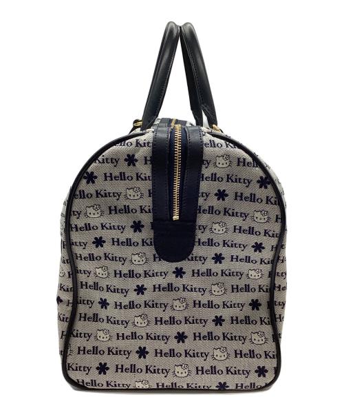 Kitamura K2（キタムラ）Kitamura K2 (キタムラ) HELLO KITTY (ハローキティ) Sanrio (サンリオ) 70sボストンバッグ ブルーの古着・服飾アイテム