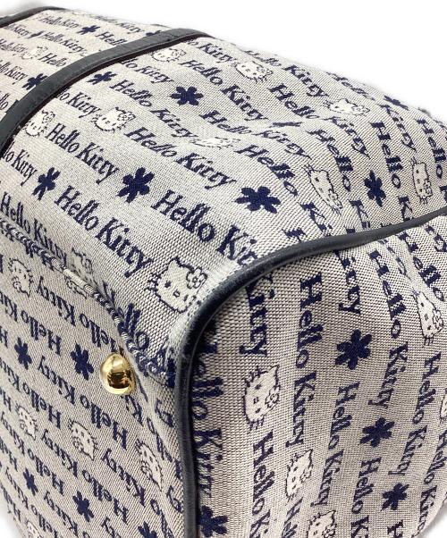 Kitamura K2（キタムラ）Kitamura K2 (キタムラ) HELLO KITTY (ハローキティ) Sanrio (サンリオ) 70sボストンバッグ ブルーの古着・服飾アイテム