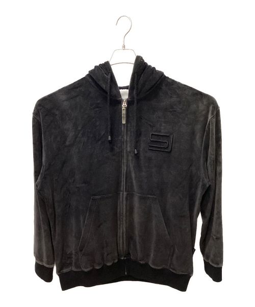 SEAN JOHN（ショーンジョン）SEAN JOHN (ショーンジョン) ベロアセットアップジャージ グレー サイズ:Lの古着・服飾アイテム