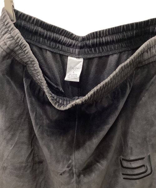 SEAN JOHN（ショーンジョン）SEAN JOHN (ショーンジョン) ベロアセットアップジャージ グレー サイズ:Lの古着・服飾アイテム