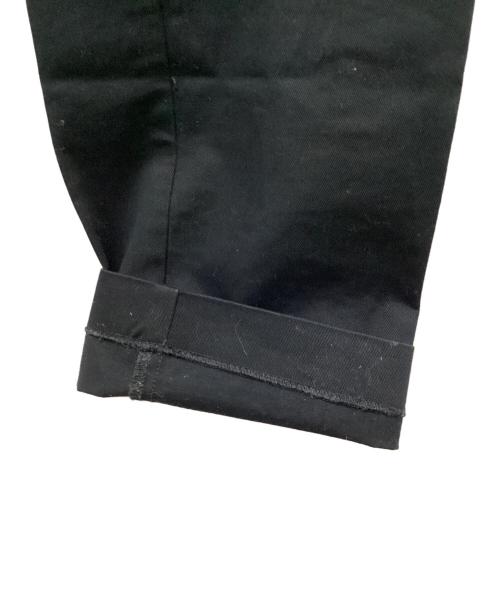 DOLCE & GABBANA（ドルチェ＆ガッバーナ）DOLCE & GABBANA (ドルチェ＆ガッバーナ) 00sラバーテープデザインパンツ ブラック サイズ:48の古着・服飾アイテム