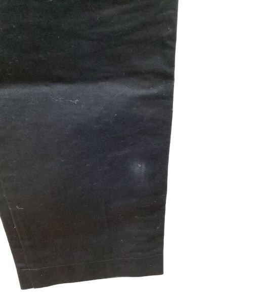 DOLCE & GABBANA（ドルチェ＆ガッバーナ）DOLCE & GABBANA (ドルチェ＆ガッバーナ) 00sラバーテープデザインパンツ ブラック サイズ:48の古着・服飾アイテム