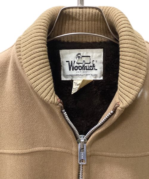 WOOLRICH（ウールリッチ）WOOLRICH (ウールリッチ) 70-80sウールリブジャケット ブラウン サイズ:40の古着・服飾アイテム