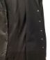 中古・古着 BALMAIN (バルマン) レザー切り替えコート ブラック サイズ:36：8000円