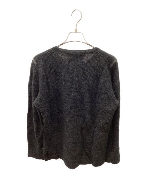 INOUE BROTHERS（イノウエ ブラザーズ）INOUE BROTHERS (イノウエ ブラザーズ) ベビーアルパカニット グレー サイズ:Sの古着・服飾アイテム