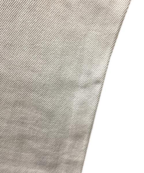 Maison Margiela（メゾンマルジェラ）Maison Margiela (メゾンマルジェラ) 樹脂加工ホワイトデニムパンツ ホワイト サイズ:30の古着・服飾アイテム