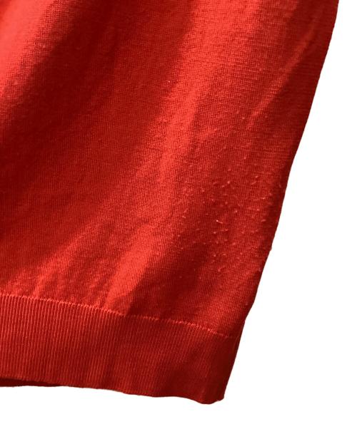 JOHN SMEDLEY（ジョンスメドレー）JOHN SMEDLEY (ジョンスメドレー) JOHN SMEDLEY クルーネックニット レッド サイズ:Sの古着・服飾アイテム