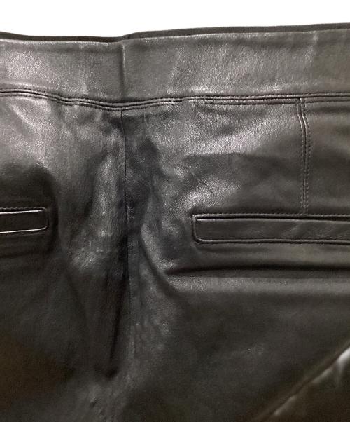 HELMUT LANG（ヘルムートラング）HELMUT LANG (ヘルムートラング) シープスキンパンツ ブラック サイズ:6の古着・服飾アイテム