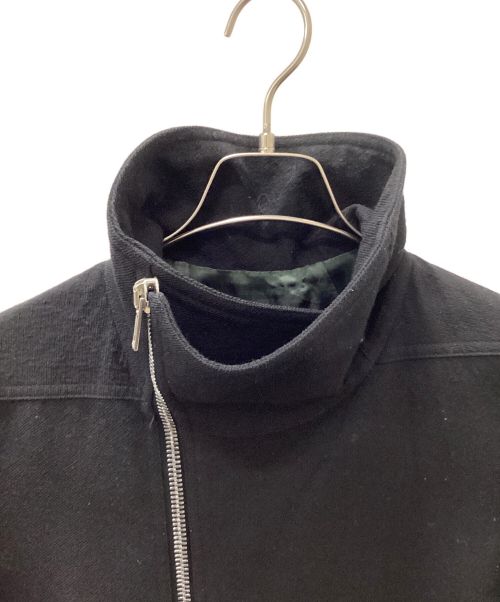 RICK OWENS（リックオウエンス）RICK OWENS (リックオウエンス) チューブウェイコート ブラック サイズ:46の古着・服飾アイテム