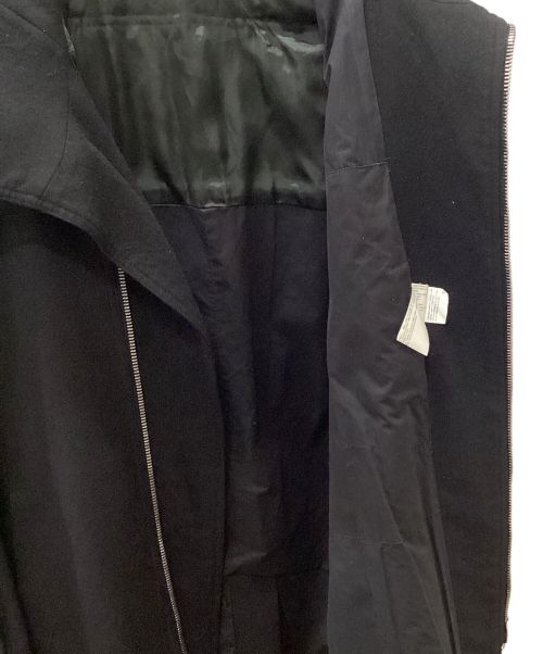 RICK OWENS（リックオウエンス）RICK OWENS (リックオウエンス) チューブウェイコート ブラック サイズ:46の古着・服飾アイテム