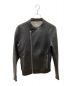 Calvin Klein（カルバンクライン）の古着「ラムレザージャケット」｜ブラック