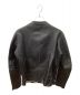 Calvin Klein (カルバンクライン) ラムレザージャケット ブラック サイズ:S：20000円