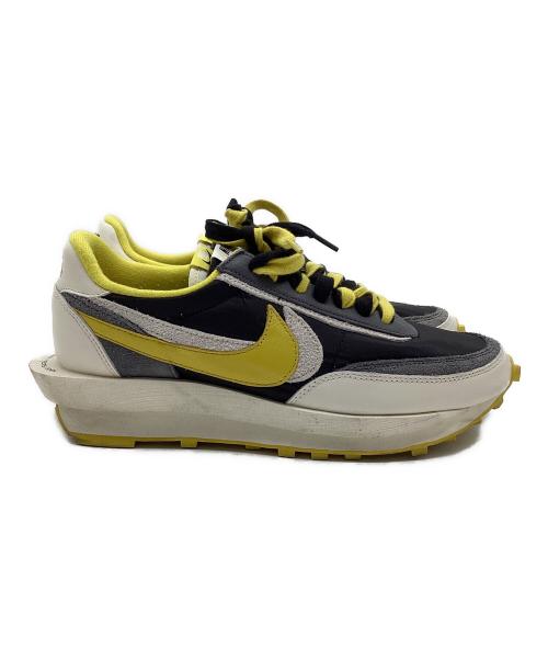 NIKE（ナイキ）NIKE (ナイキ) sacai (サカイ) UNDERCOVER (アンダーカバー) LD WAFFLE/SU BLACK/BRIGHT CITRON サイズ:28.5cmの古着・服飾アイテム