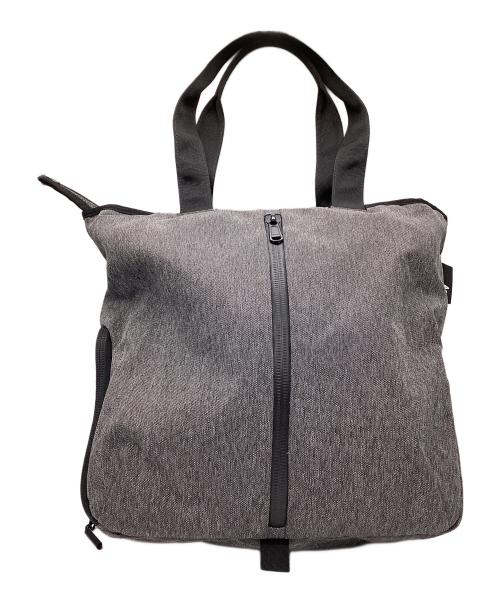 AER（エアー）AER (エアー) トートバッグ グレー×ブラックの古着・服飾アイテム
