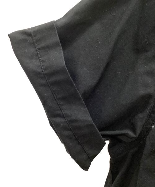 AVIREX（アヴィレックス）AVIREX (アヴィレックス) SS PATCHED MILITARY SHIRT LITTLE CREEK ブラック サイズ:XLの古着・服飾アイテム