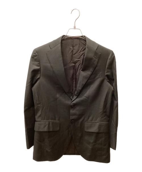 SHIPS（シップス）SHIPS (シップス) DORMEUIL (ドーメル) セットアップスーツ ブラウン サイズ:44の古着・服飾アイテム