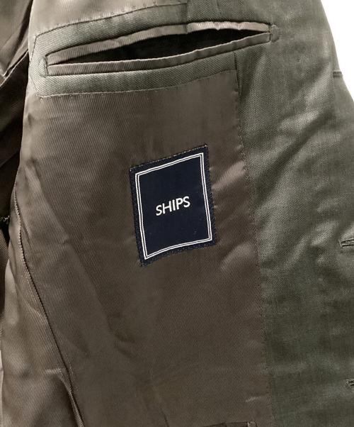 SHIPS（シップス）SHIPS (シップス) DORMEUIL (ドーメル) セットアップスーツ ブラウン サイズ:44の古着・服飾アイテム
