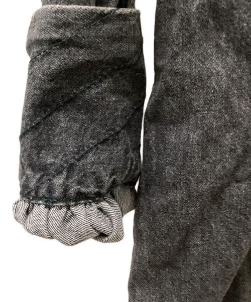 GANNI（ガニー）GANNI (ガニー) ウェスタンデニムシャツチュニック グレー サイズ:34の古着・服飾アイテム