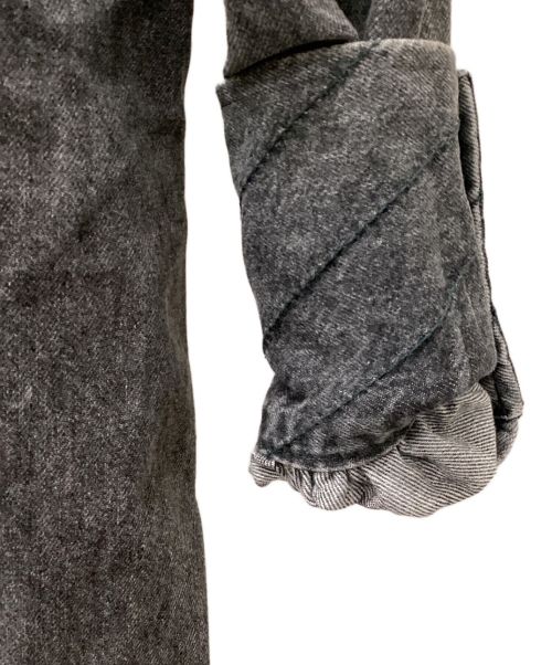 GANNI（ガニー）GANNI (ガニー) ウェスタンデニムシャツチュニック グレー サイズ:34の古着・服飾アイテム