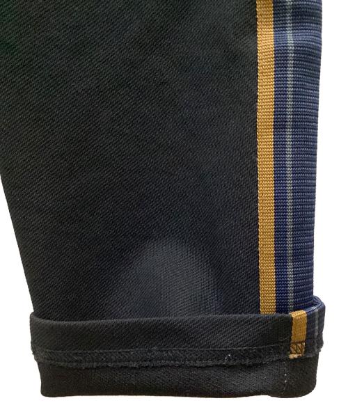 FRED PERRY（フレッドペリー）FRED PERRY (フレッドペリー) トラックパンツ ブラック×ネイビー サイズ:XSの古着・服飾アイテム