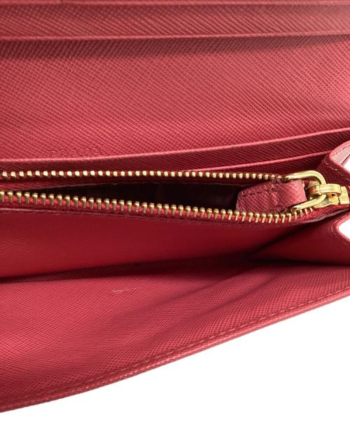 PRADA（プラダ）PRADA (プラダ) カードケース付リボン二つ折り長財布 SAFFIANO FIOCCOの古着・服飾アイテム