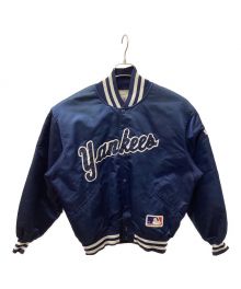 NEW YORK YANKEES×FELCO（ニューヨークヤンキース×フェルコ）の古着「70周年モデルスカジャン」｜ネイビー