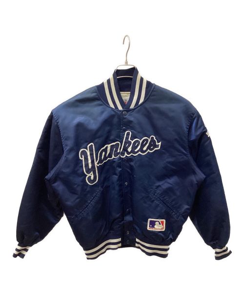 NEW YORK YANKEES（ニューヨークヤンキース）NEW YORK YANKEES (ニューヨークヤンキース) FELCO (フェルコ) 70周年モデルスカジャン ネイビー サイズ:Lの古着・服飾アイテム