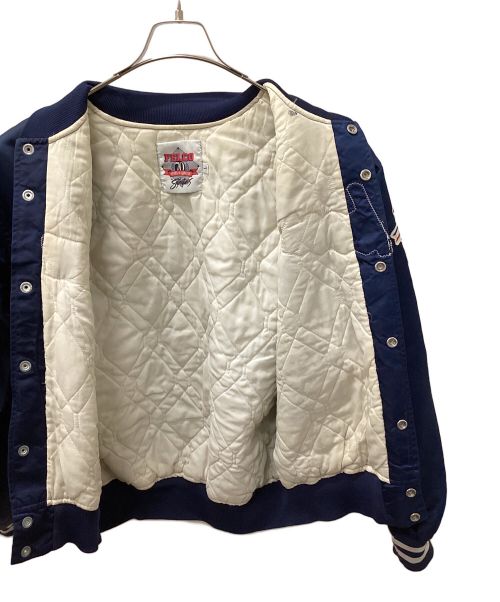 NEW YORK YANKEES（ニューヨークヤンキース）NEW YORK YANKEES (ニューヨークヤンキース) FELCO (フェルコ) 70周年モデルスカジャン ネイビー サイズ:Lの古着・服飾アイテム