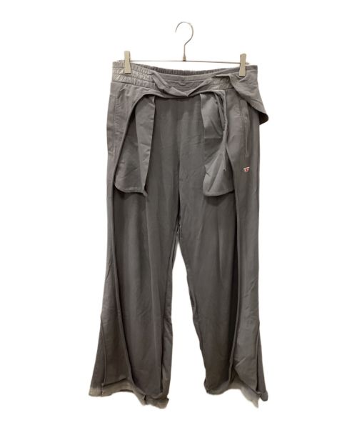 DIESEL（ディーゼル）DIESEL (ディーゼル) P-Topahoop-N1 トラックパンツ グレー サイズ:Mの古着・服飾アイテム