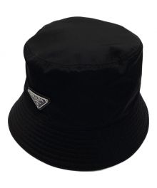 PRADA（プラダ）の古着「RE-NYLON BUCKET HAT」｜ブラック